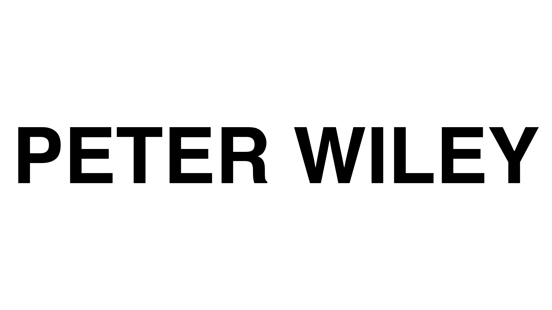 Peter Wiley one line BLK